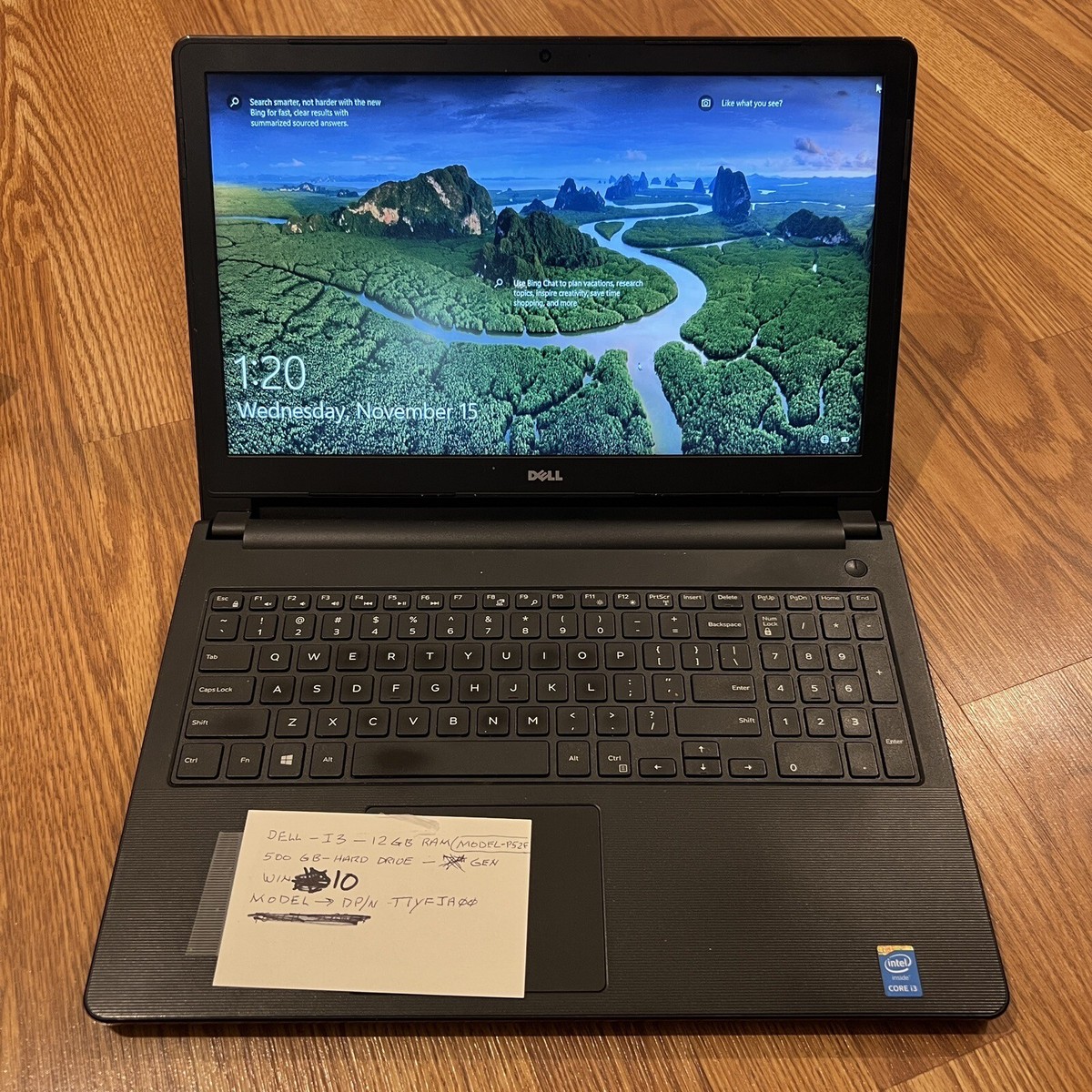 Dell Vostro15 i3-4005U 4G SSD128 offic21