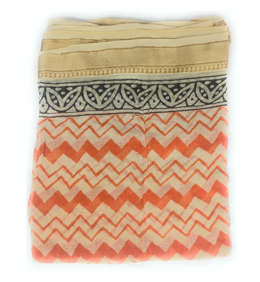 Large Indian super fine cotton Lurex Sarong wrap Beach Pareo Scarf UK SELLER - Image 2 of 3