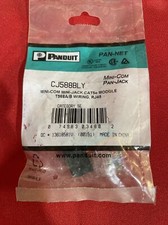 Panduit CJ588BLY Cat5 Mini-Com Jack, Black STSI