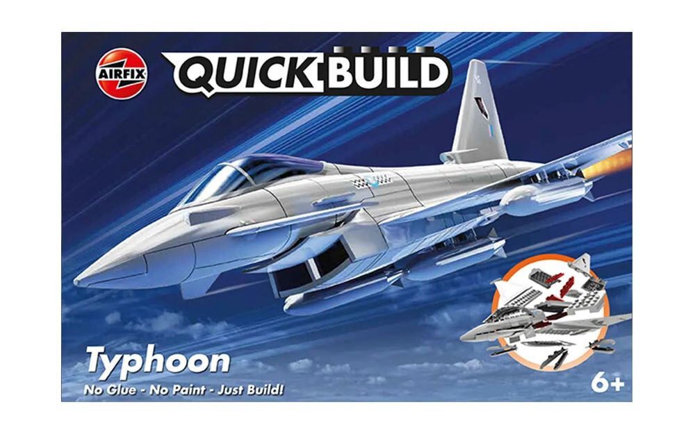 AIRFIX J6002 QUICKBUILD Eurofighter Typhoon