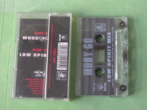 Cassette Tape Single 1991 MOBY GO Original UK 1st Edition Instinct RARE - Picture 2 of 2