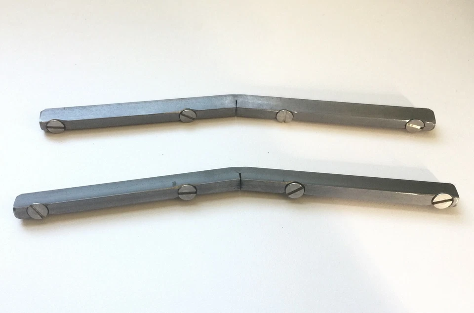 1939 1940 1941 1946 Chevy GMC CAMIÓN BARRAS parabrisas carpintero con tornillos juego de 10 piezas NUEVO Foto 2 de 4