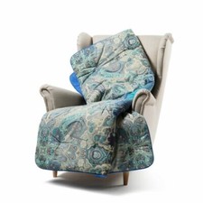 Scaldotto Plaid coperta divano Caleffi mod."Kashmir" OFFERTA!!!