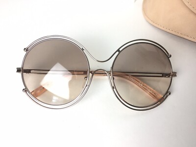 Chloé ISIDORA CE122S rose gold peach/light grey shade (785) Sunglasses 59mm Chloé ISIDORA CE122S rose gold peach/light grey shaded (785  main image 2