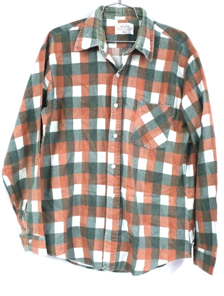 トップス 1950's SEARS L/S SHADOW PLAID FLANNEL 1950's SEARS L/S SHADOW PLAID FLANNEL - メルカリ