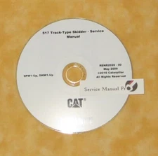 RENR2020 CAT 517 Track Type Skidders Factory Repair Service Manual  6PW 5WW