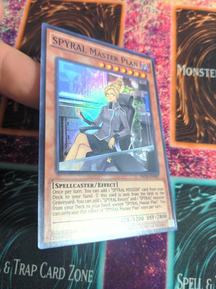Yu-Gi-Oh! SPYRAL Master Plan INOV-EN087 Unlimited Super Rare NM | eBay