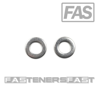 (100) M8 DIN125A Stainless Steel Flat Washer 8mm DIN 125 A2 (QTY:100 Pieces)