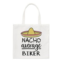 Nacho Durchschnittliche Biker Regular Tragetasche Lustiger Witz Beste Toll