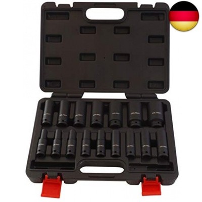 US Pro Tools Steckschlüsseleinsätze Mit Kugelkopf – 8-teilig, 3–10 Mm, 160 Mm Länge