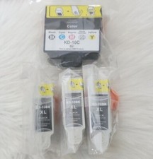 Lot of Ink Como for Kodak 10B 10C Color Black Printer Multi