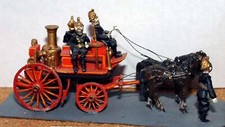 Shand Mason Horse Drawn Fire Engine horses G17 UNPAINTED OO Scale Models Kit