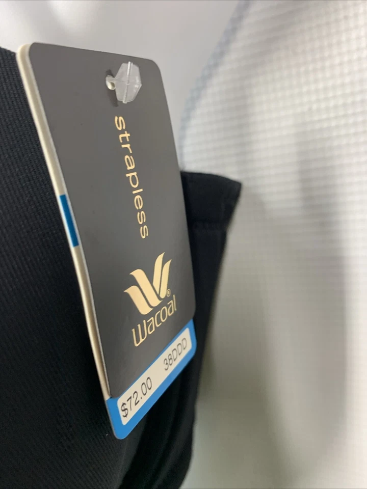 Бюстгальтер на косточках без бретелек размер 38DDD Red Carpet полная фигурка 854119 черный - Изображение 2 из 4