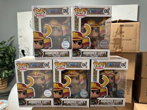 Funko Pop! One Piece Armored Luffy Special Edition Sticker - 第 1/1 張圖片