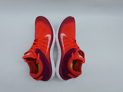 nike free flyknit kids red