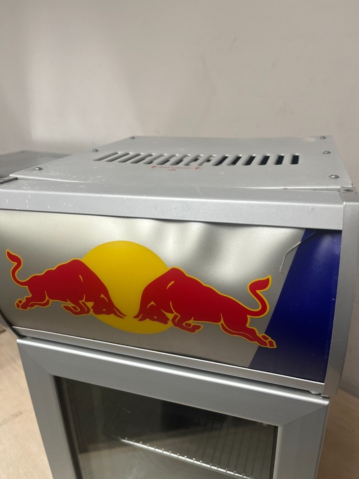Red Bull Mini Fridge Baby Cooler RBIBC2 Counter Unit No Key eBay