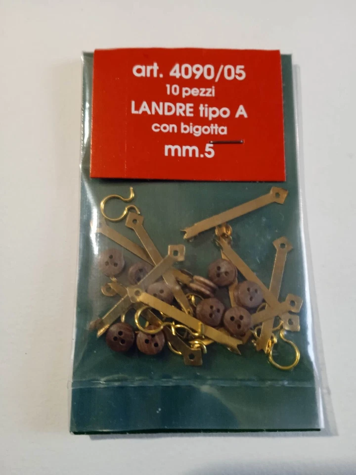 AMATI 4090/05 Cadène avec cap de mouton 5mm Modélisme Naval Bateau accastillage