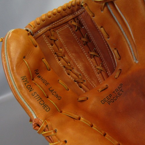 Guanto da baseball modello professionale Maxpro 12" Mitt modello FG-PRO pelle bovina grana superiore - Foto 7 di 8