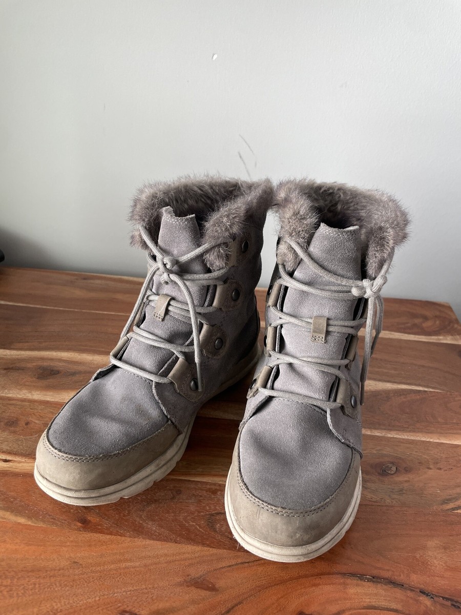 Sorel Explorer Joan Boot Women's Size Waterproof Suede Insulated