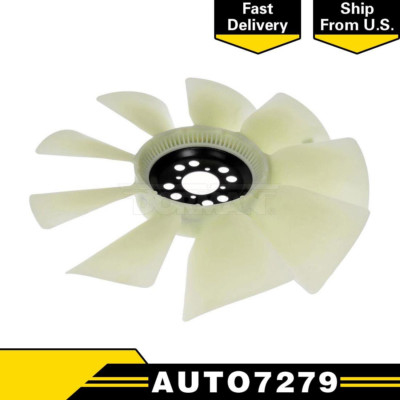 Engine Radiator Cooling Fan 9 Blade For Ford Truck SUV Pickup Diesel eBay