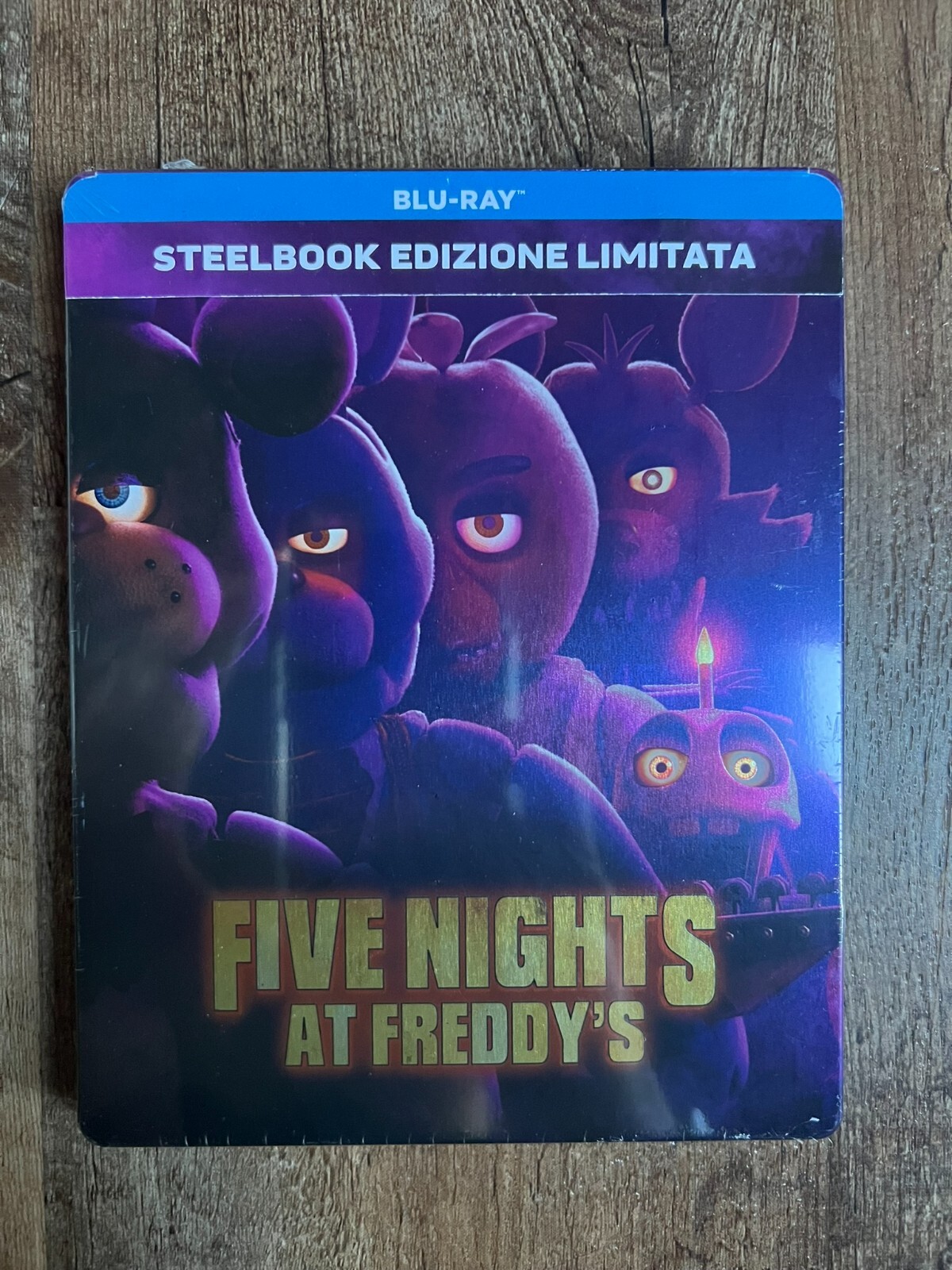 Five Nights at Freddy's w. Steelbook (Blu-ray, EU Import, Region Free) *NEW*
