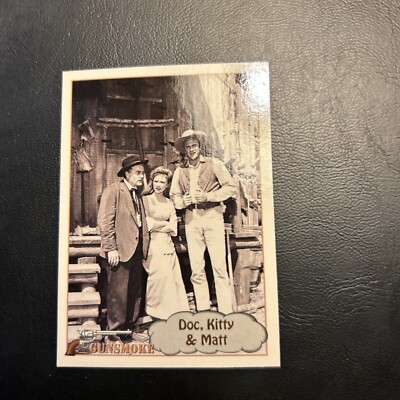 Jb10d GunSmoke 1993 Pacific Tv Show #80 Amanda Blake Kitty Doc Matt Dillion