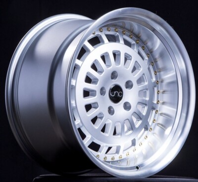 jnc046 15インチ　8J 4h-100 SET OF 4 JNC WHEELS JNC046 15x8 4x100 +20 SILVER MACHINE FACE | eBay