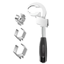 Universal Double-Ended Adjustable Wrench 80mm Crescent Wrench for Plumbing Sink