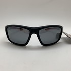 T106.3 IronMan Black Red POLARIZED Sunglasses PRELIM POL 100% UV Protection