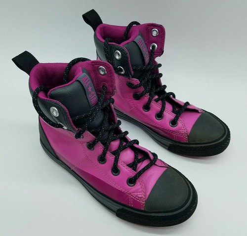 pink boot converse