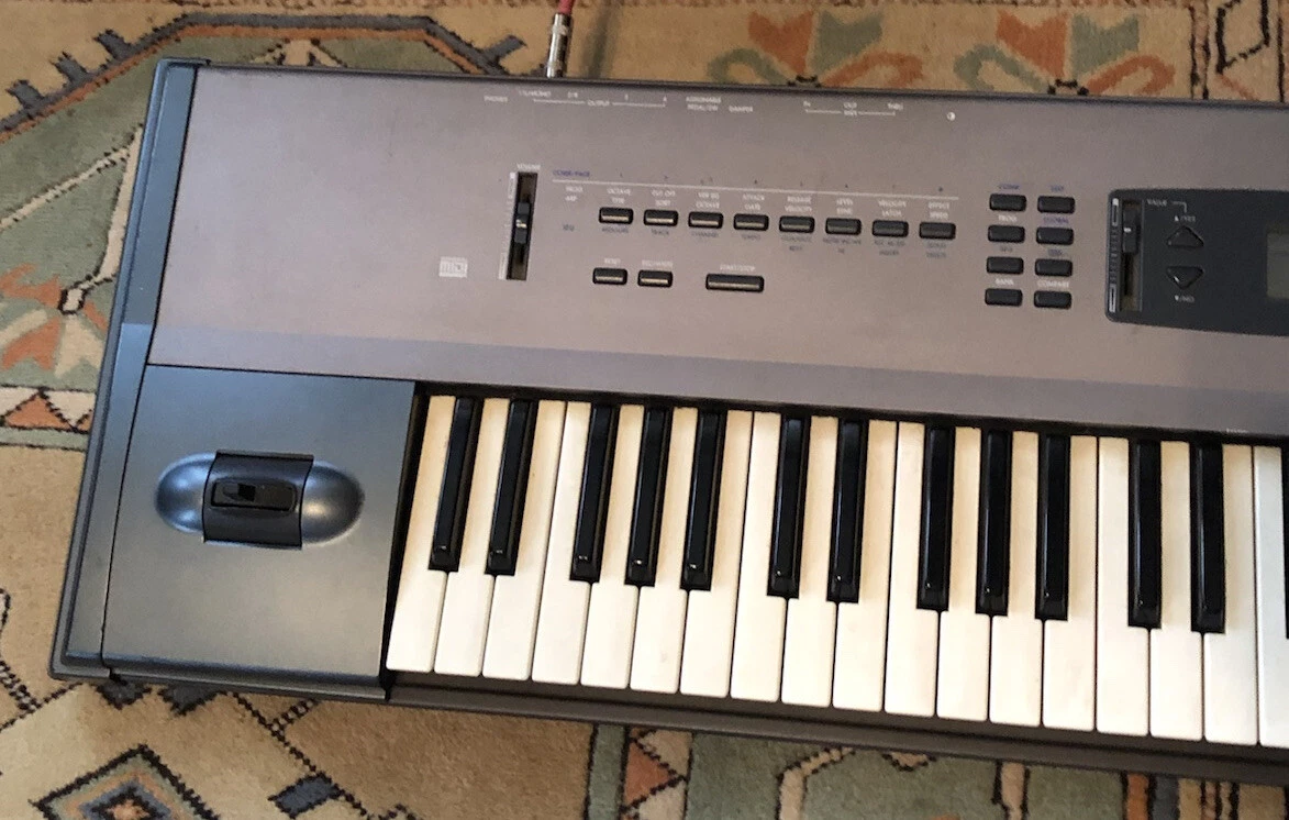 Used Korg Model N364 Keyboard Synthesizer eBay