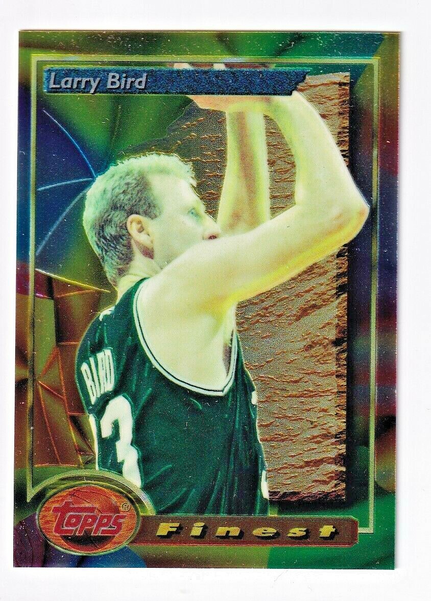 【15枚限定】Larry Bird Topps Finest 1993-94 Larry Bird Topps Finest Refractor Chrome SGC 92 8.5