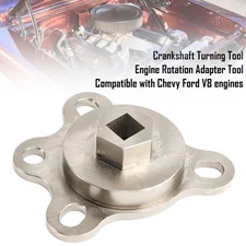 Crankshaft Turning Tool Engine Rotation Adapter Tool For Chevy Ford V8 engines