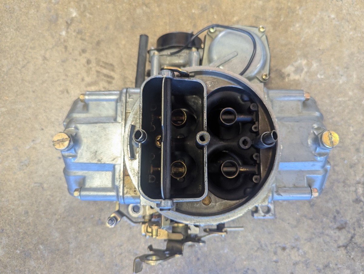Holley 80508-2 Carburetor 750 CFM 4 Barrel Electric Choke Vacuum