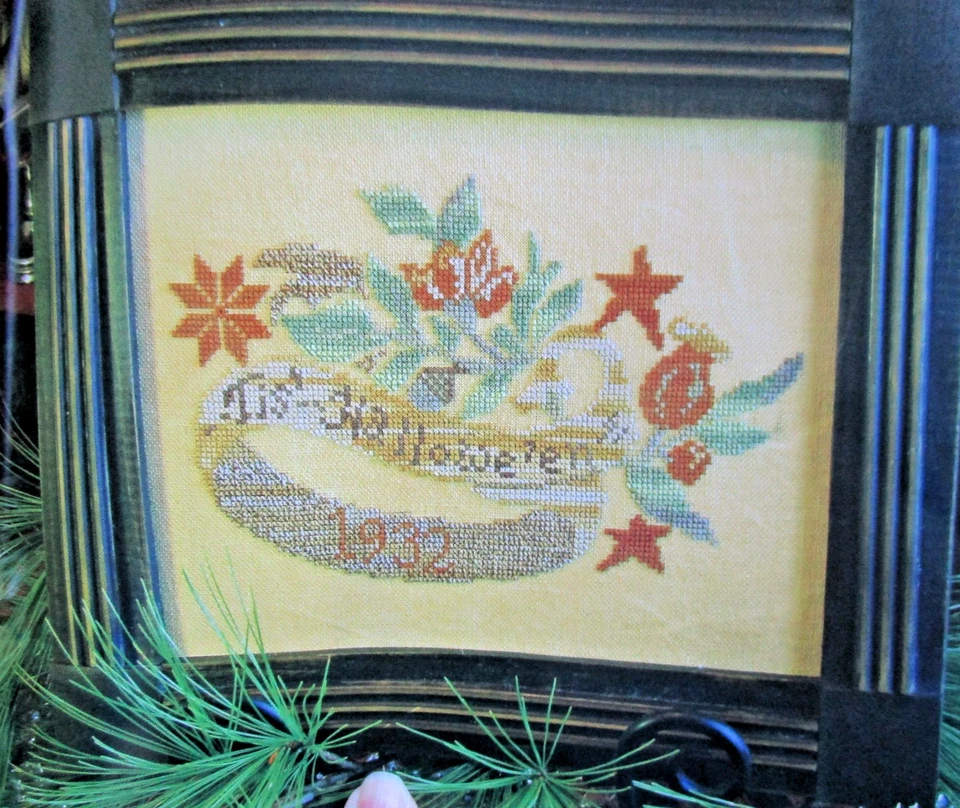 Blackbird Designs "With Needle & Thread" Counted Cross Stitch Pattern Booklet - Image 3 of 4