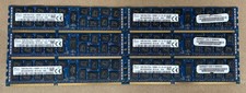 Lot of 6 96 GB SK Hynix HMT42GR7BFR4A-PB 16GB 2Rx4 PC3L-12800R ECC RDIMM