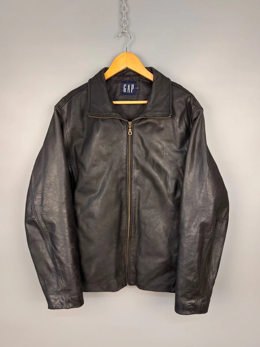 Gap Leather Outer Shell Coats, Jackets & Vests for Men for sale