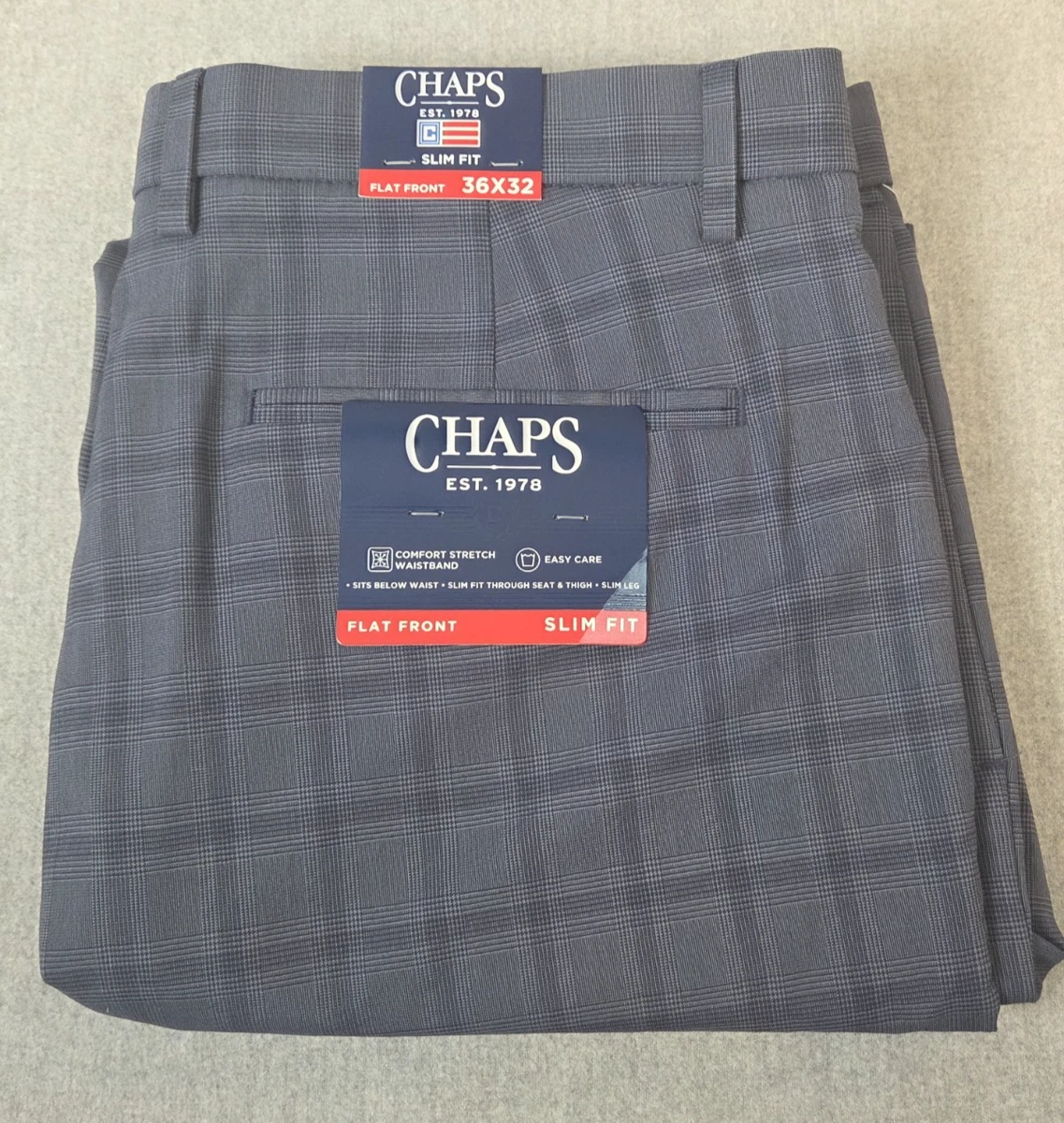 Chaps Flat Front Regular Size Pants for Men for sale | eBay
