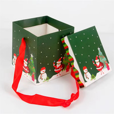 Christmas Gift Packing Gift Boxes Merry Christmas Decorative Carton for Xmas Hom