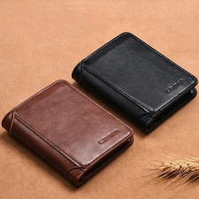 Men's wallet, wallet, integrated card bag, multifunctional vertical three fold l