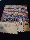 Huge Vintage US Stamp Lot – 140+ Mint Unused Stamps & Airmail Covers – High...