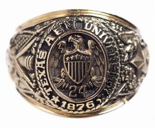 Mens Aggie Ring University Custom Ring Engage...