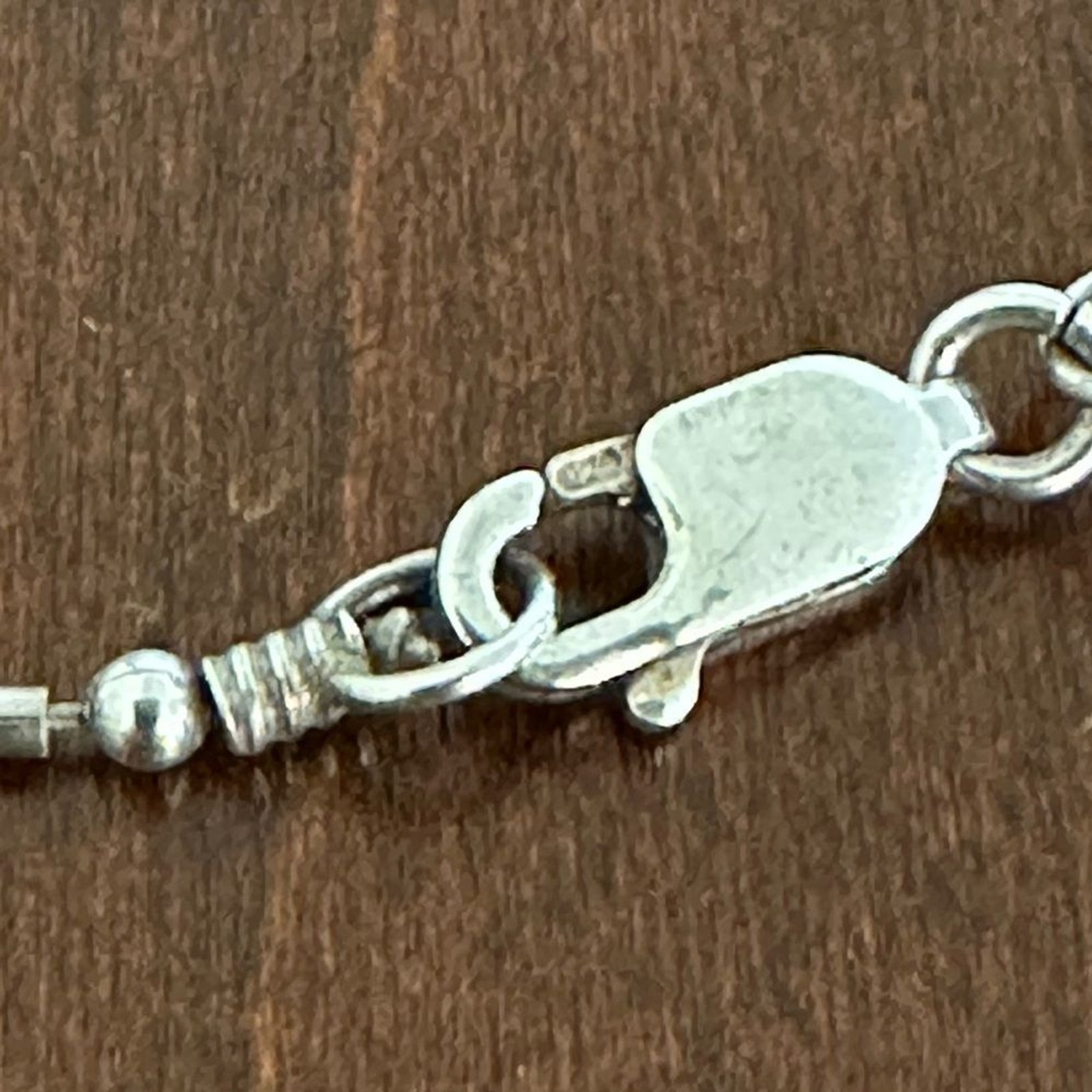 Sterling Silver Liquid Silver Ankle Bracelet - image 8