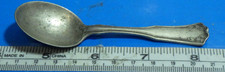 vintage baby childs spoon marked 1835 by R Wallace Pat Mar 1 1810 4  1/16"
