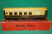 Hornby O Gauge No.2 Special PULLMAN CAR 'ALBERTA' Boxed With Corridor Connection