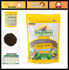 Nyjer Seed Wild Bird Food, 5 lb Bag - Premium High-Energy Feed for Wild Birds