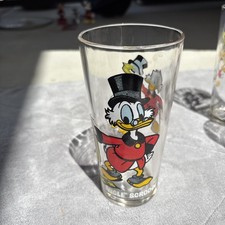 1978 Vintage Pepsi Collector Series Walt Disney Uncle Scrooge Drinking Glass