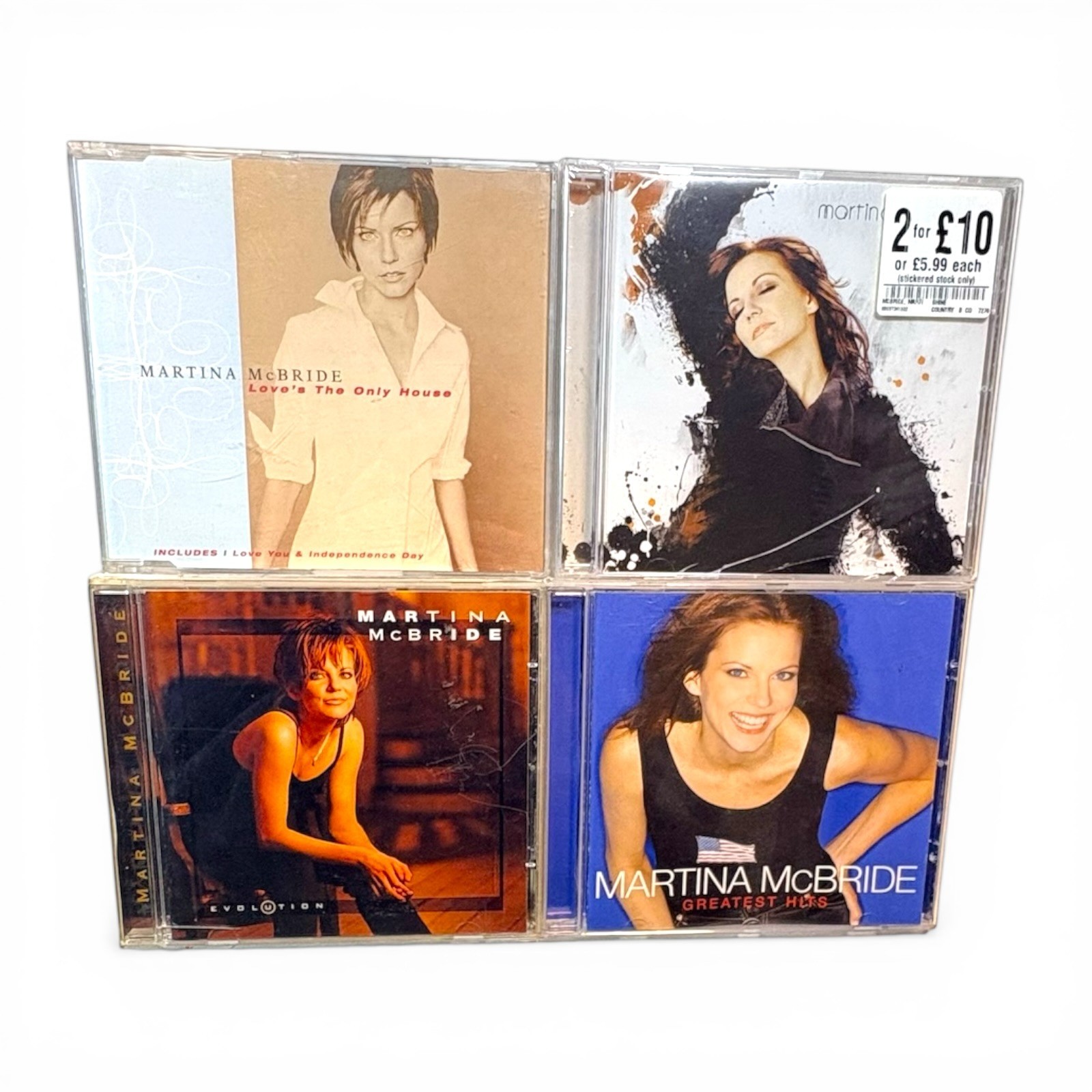 Martina McBride | Greatest Hits | Evolution | Shine | Etc | CD Bundle