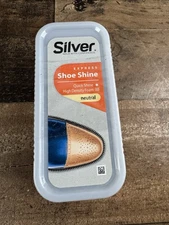 Silver Express Easy Shine Sponge Leather Shoe Polish - Neutral - 0.20 oz