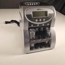Royal Sovereign FS-2D Sort 4-Row Auto Coin Sorter Counter Working READ 